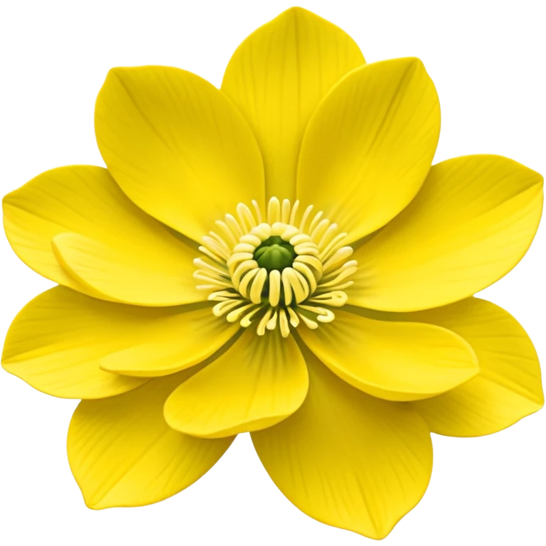 Yellow woodland anemone emoji