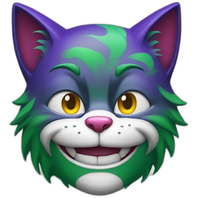 Cat joker emoji