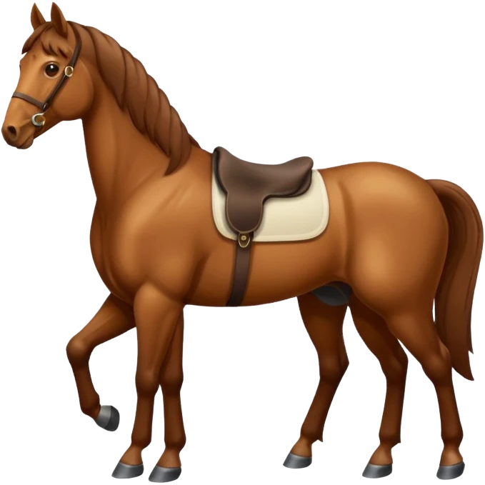 High resolution of A horse emoji