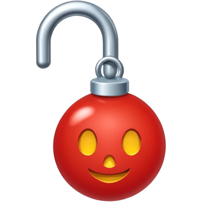 Una sola aguja y un pedazo de hilo dentro de la aguja emoji