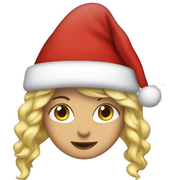 shakira as santa claus emoji
