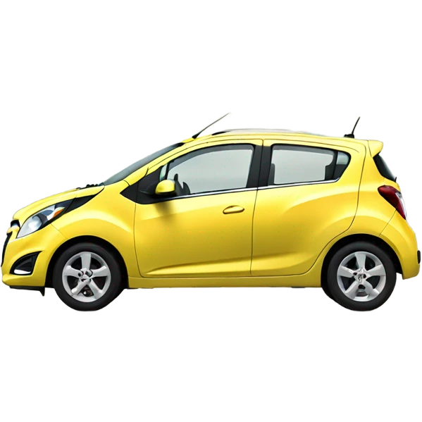 light yellow chevrolet spark emoji