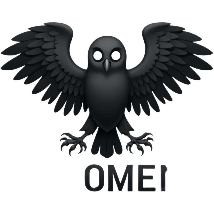 Bad Omens TEXT LOGO emoji