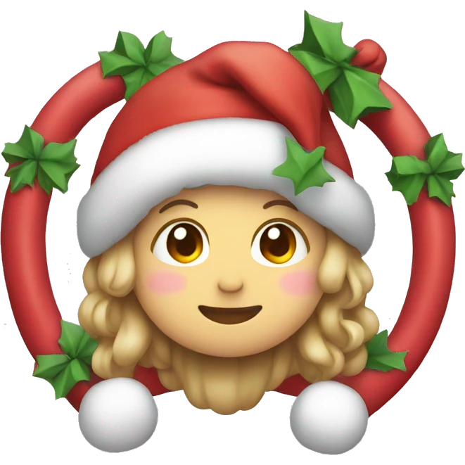 kawaii christmas emoji