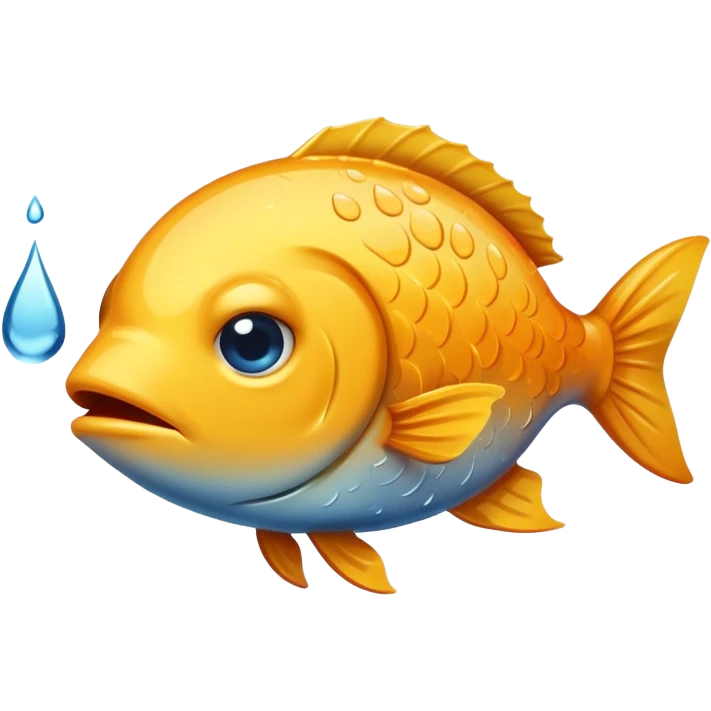 Crying fish emoji