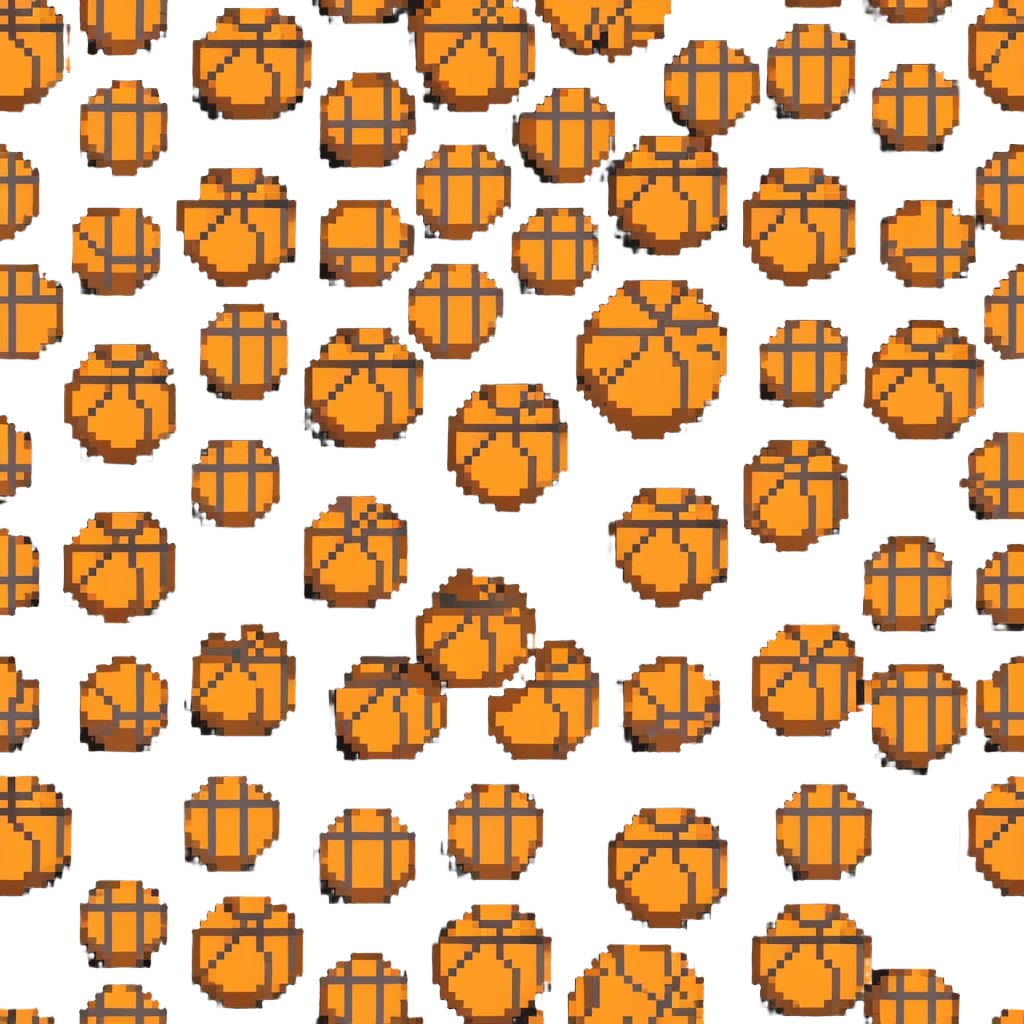 golden basketball, metallic gold surface with classic orange seams emoji