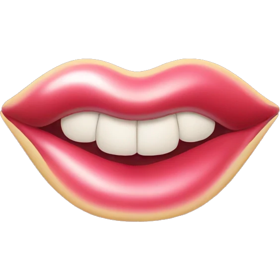 Lip kiss emoji
