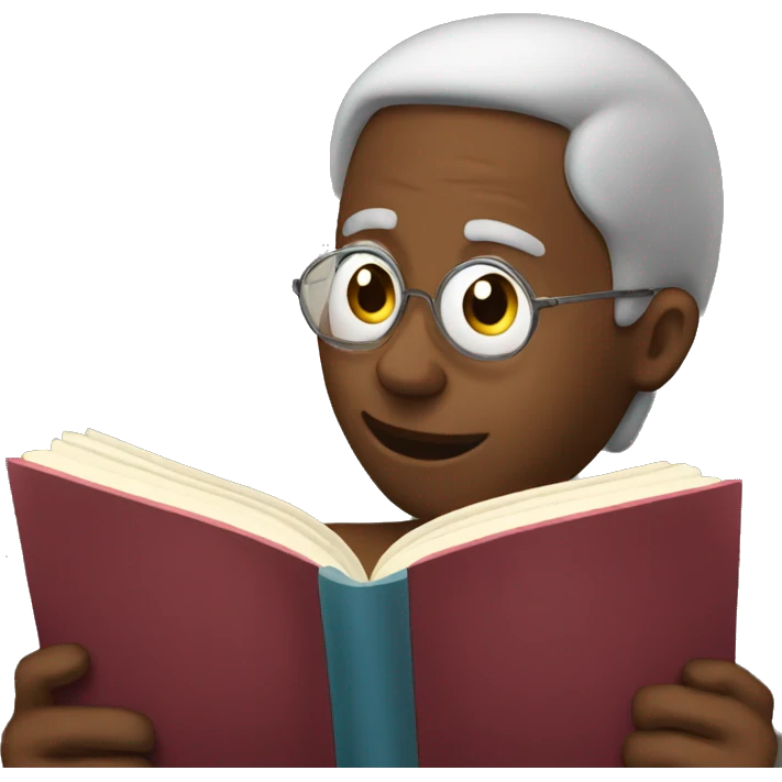 reading a book emoji