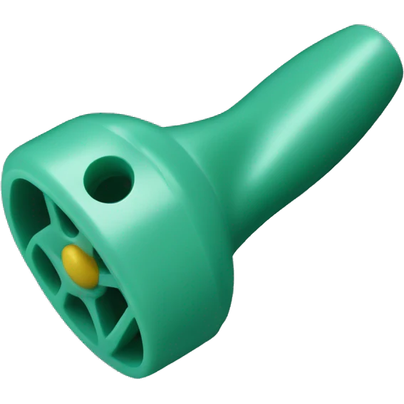 a plastic curler emoji