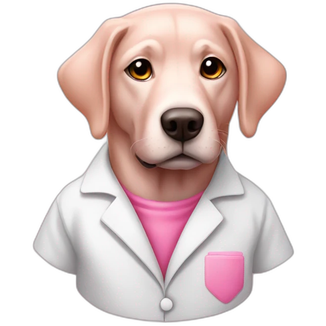 pink lab coat emoji