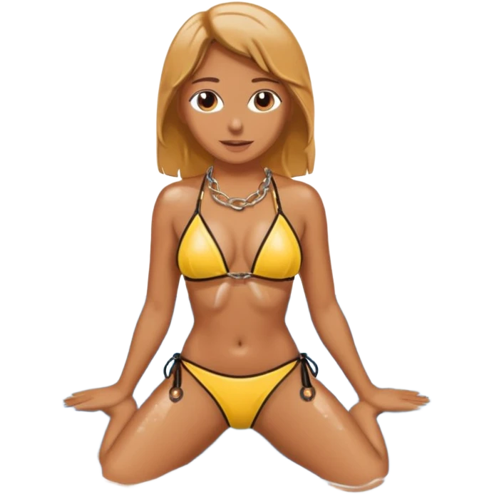 👙💦🍆🛏️⛓️ emoji