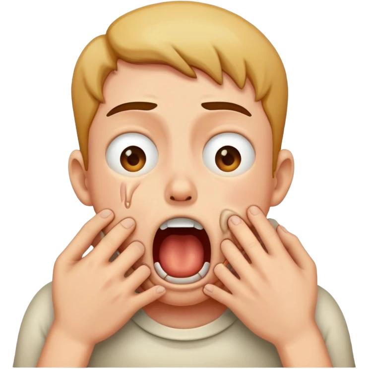 Person choking  emoji