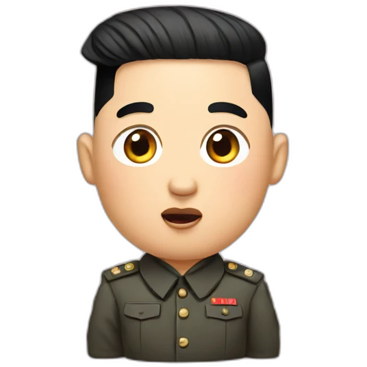 Kim Jong un emoji