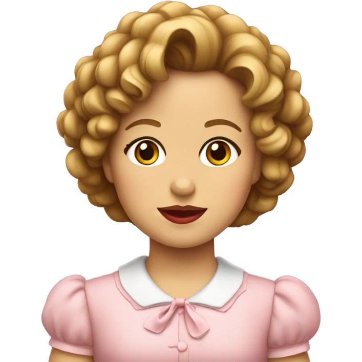 shirley temple  emoji