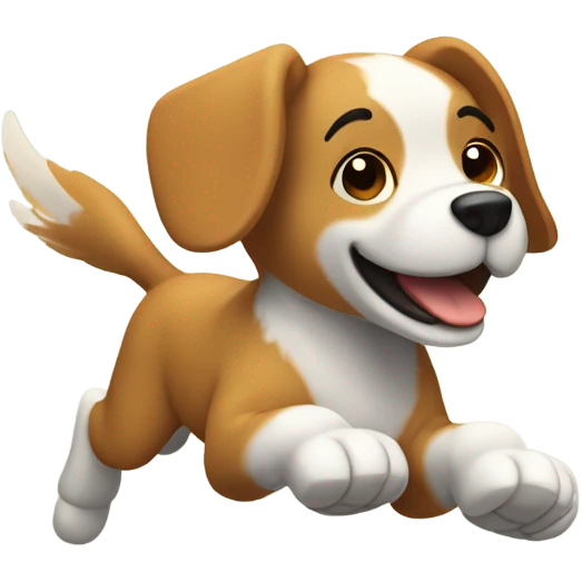 Perro volador  emoji