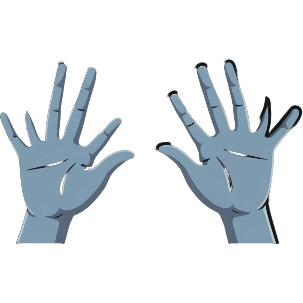 hands framing a shot like a director emoji