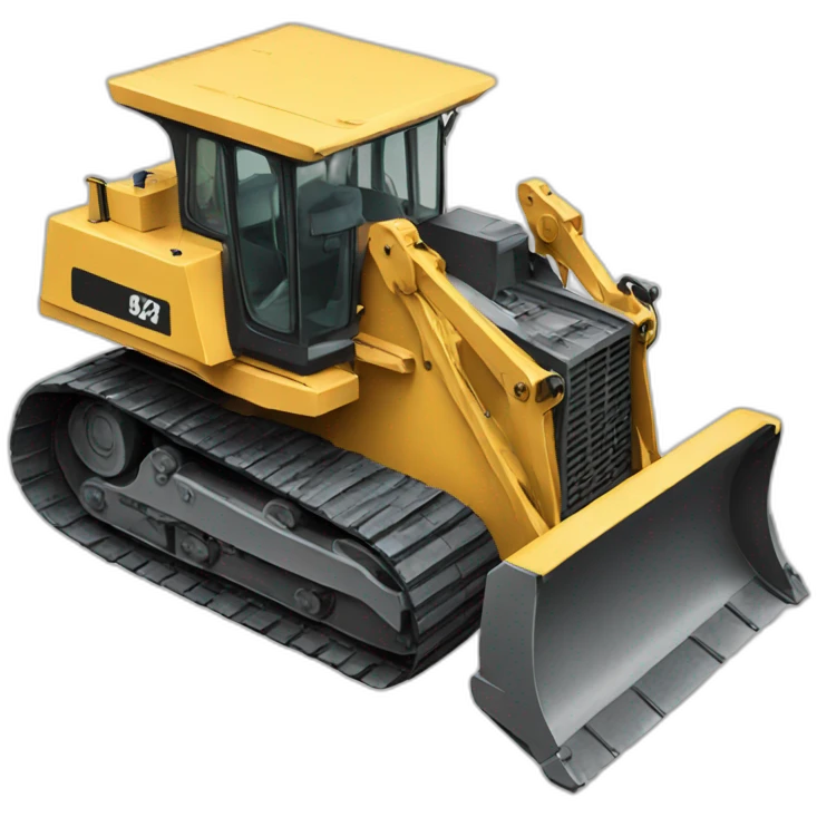Bulldozer emoji