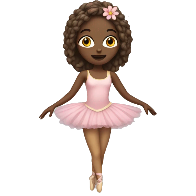 Hippie ballerina emoji