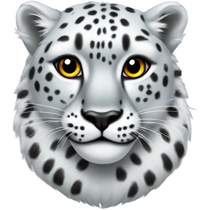 snow leopard emoji
