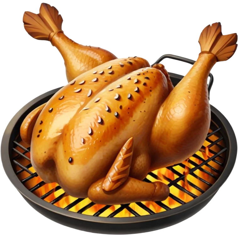 Grilled chicken emoji