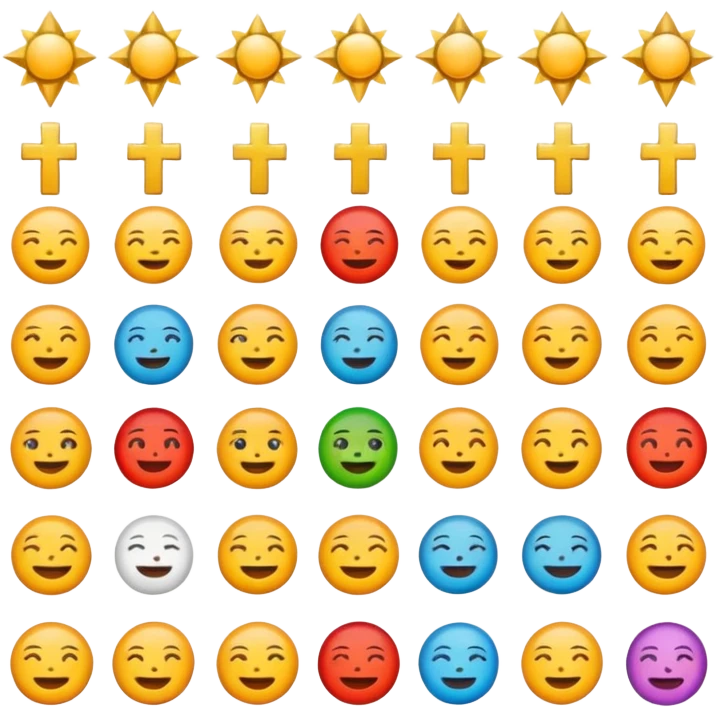 Церковные эмодзи emoji