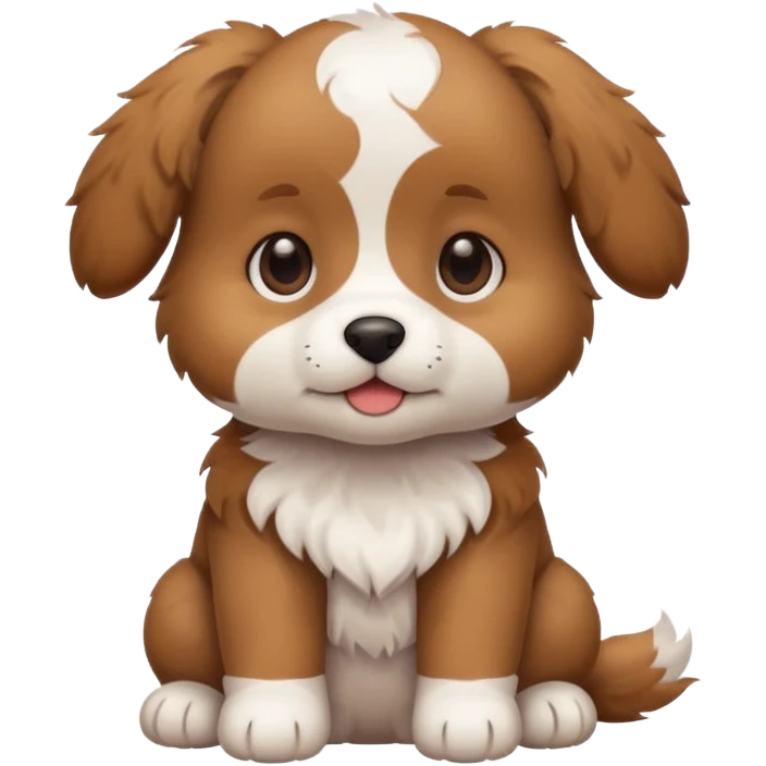 Baby dog emoji