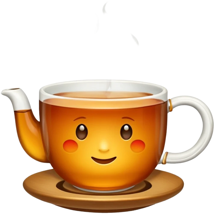 Çay içen çay emoji