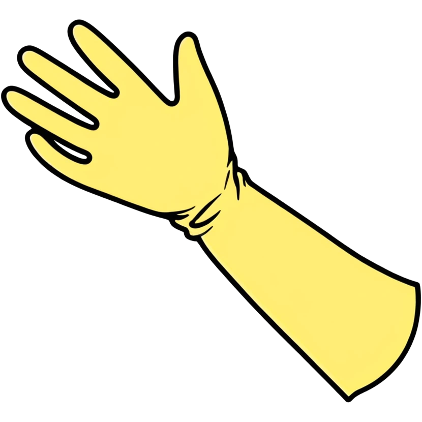 medical latex glove emoji