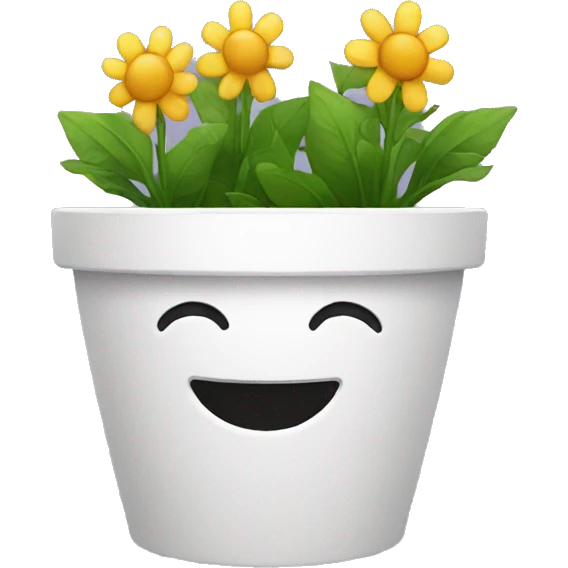 flowerpot emoji