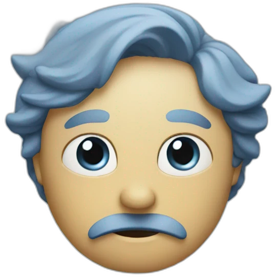 Once in a blue moom emoji