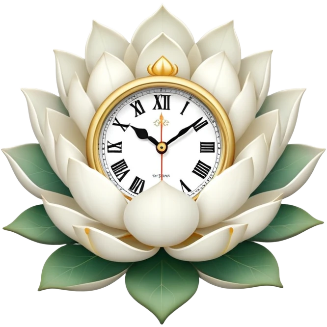 White lotus clock 9pm emoji