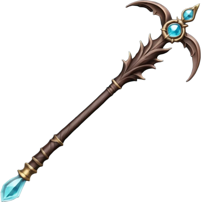 Harry potter zauberstab (schwarzdorn, thestralschweifhaar) 🪄  emoji