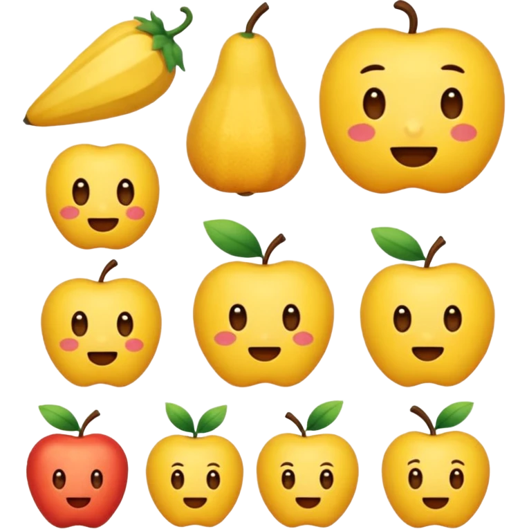 동그란 안경 emoji