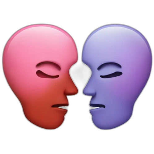 half brain and half heart emoji
