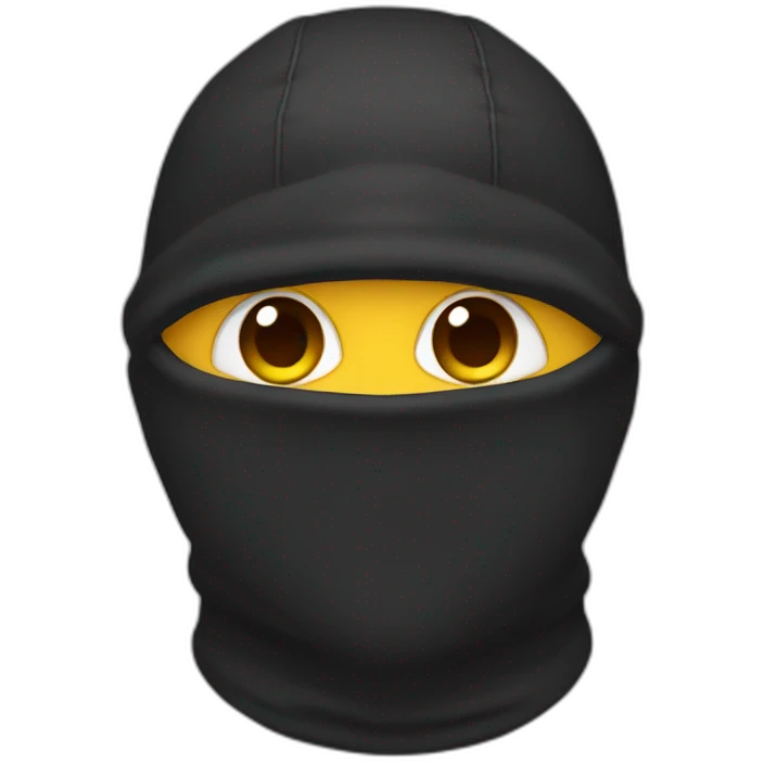 balaclava emoji