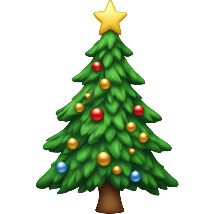 christmas tree emoji