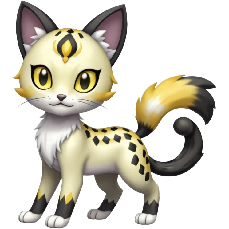 Meloetta-Gatomon-Liepard-Pokémon-Digimon-Fakémon-fusion-hybrid-creature emoji