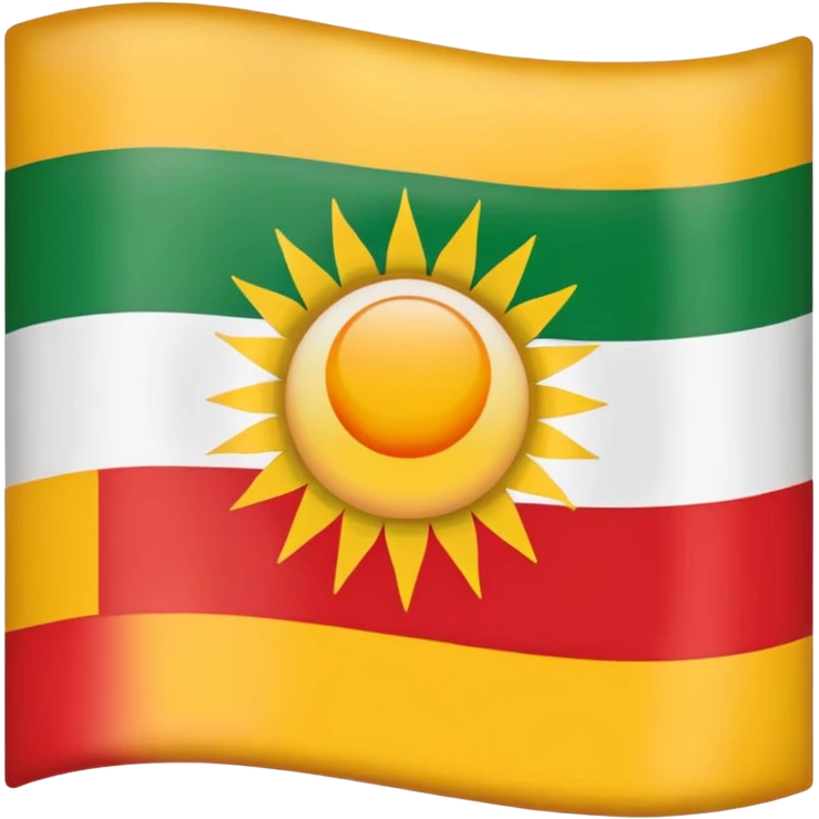 Make Kurdish flag emoji