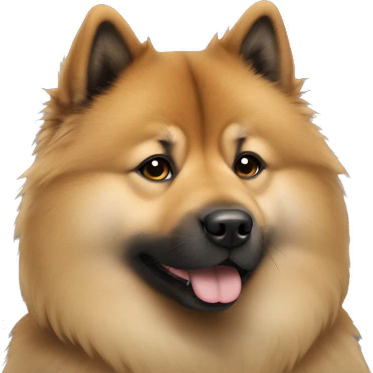 Eurasier dog  emoji