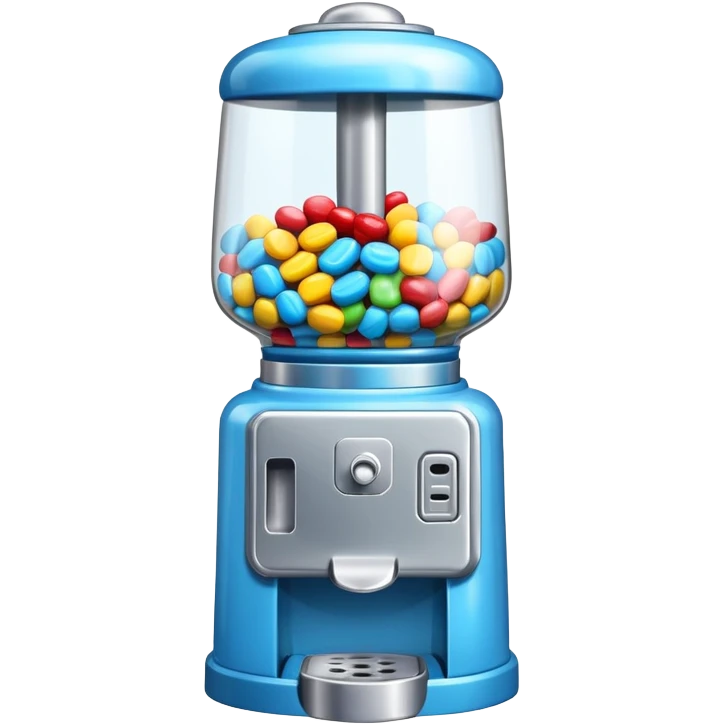 blue Candy machine emoji