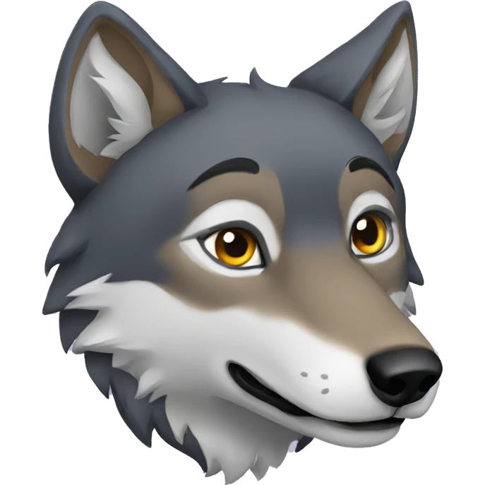 Wolf emoji