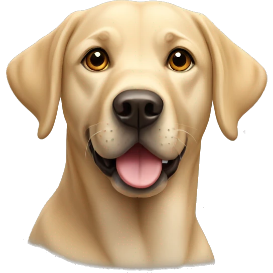 Labrador retriever emoji