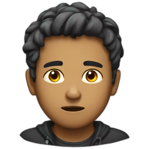 guilty boy emoji