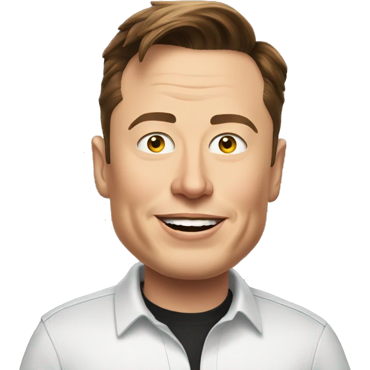 Elon musk funny emoji emoji