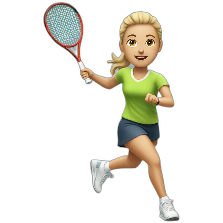tennisplayerdropracquet emoji