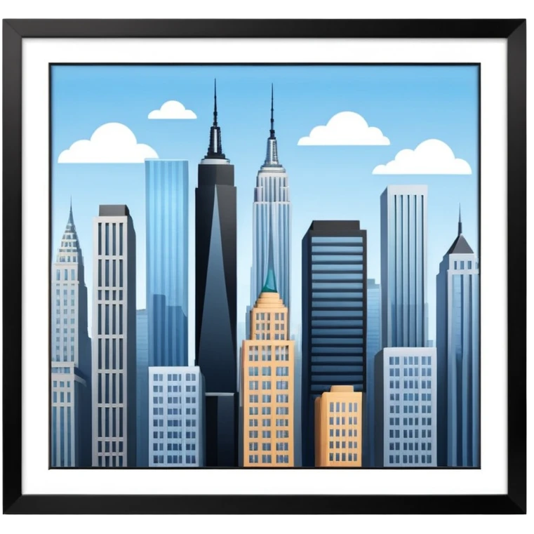 new york city buildings emoji