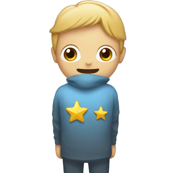 Human with star emoji