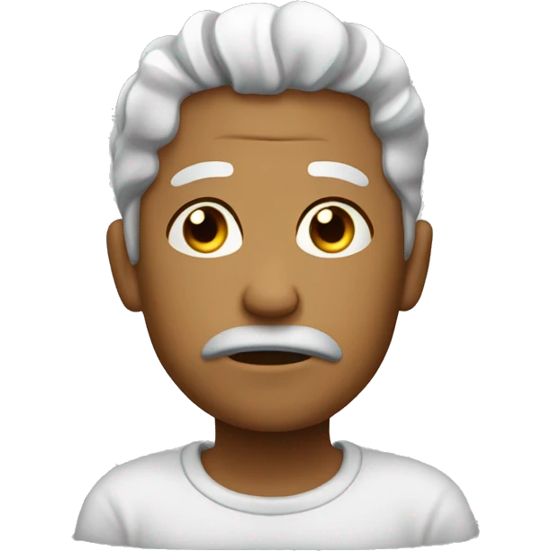 Tired face ￼ emoji