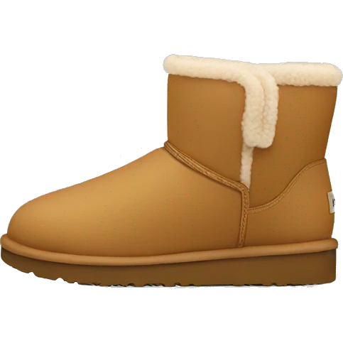 tan short ugg boots emoji