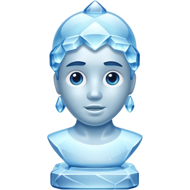 ice statue emoji
